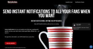fancircles push notification platform