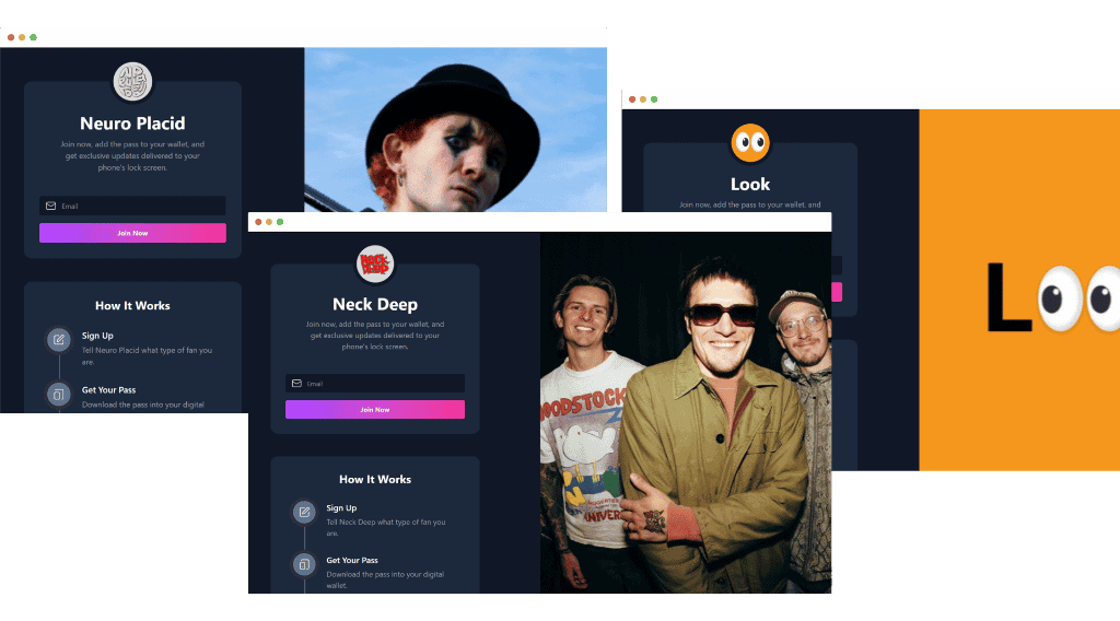 notification passes and wallet passes from fancircles